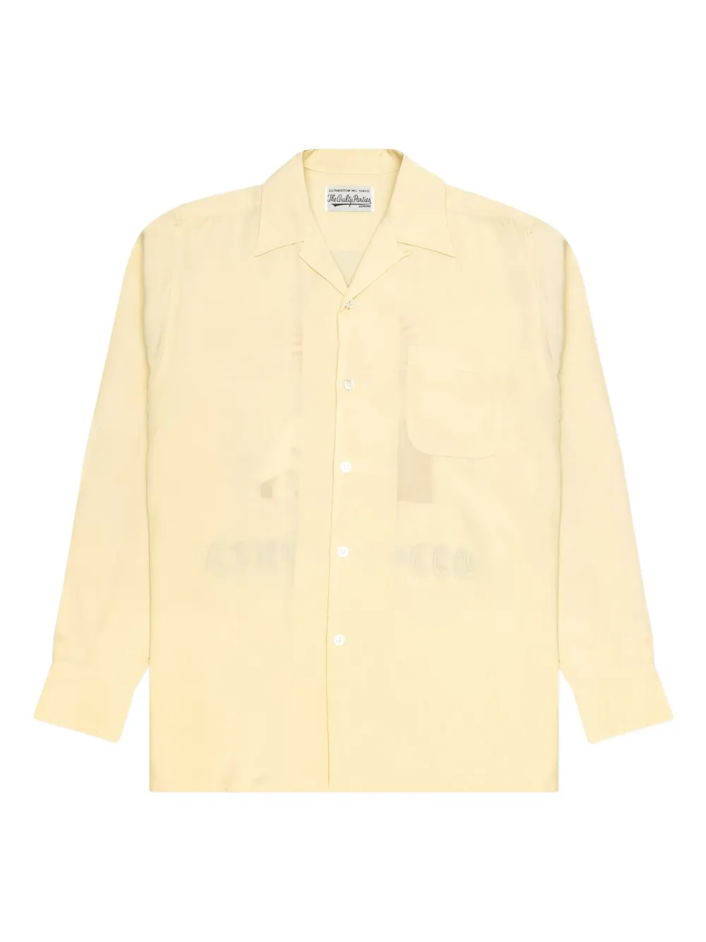 Вышитая рубашка WACKO MARIA, желтый
Вышитая рубашка WACKO MARIA, желтый