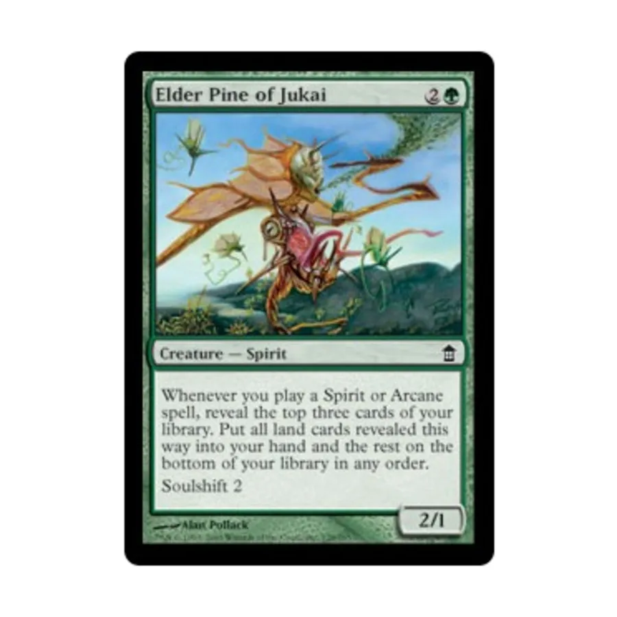 CCG Бузинная сосна Джукая (К), MTG - Saviors of Kamigawa
CCG Бузинная сосна Джукая (К), MTG - Saviors of Kamigawa