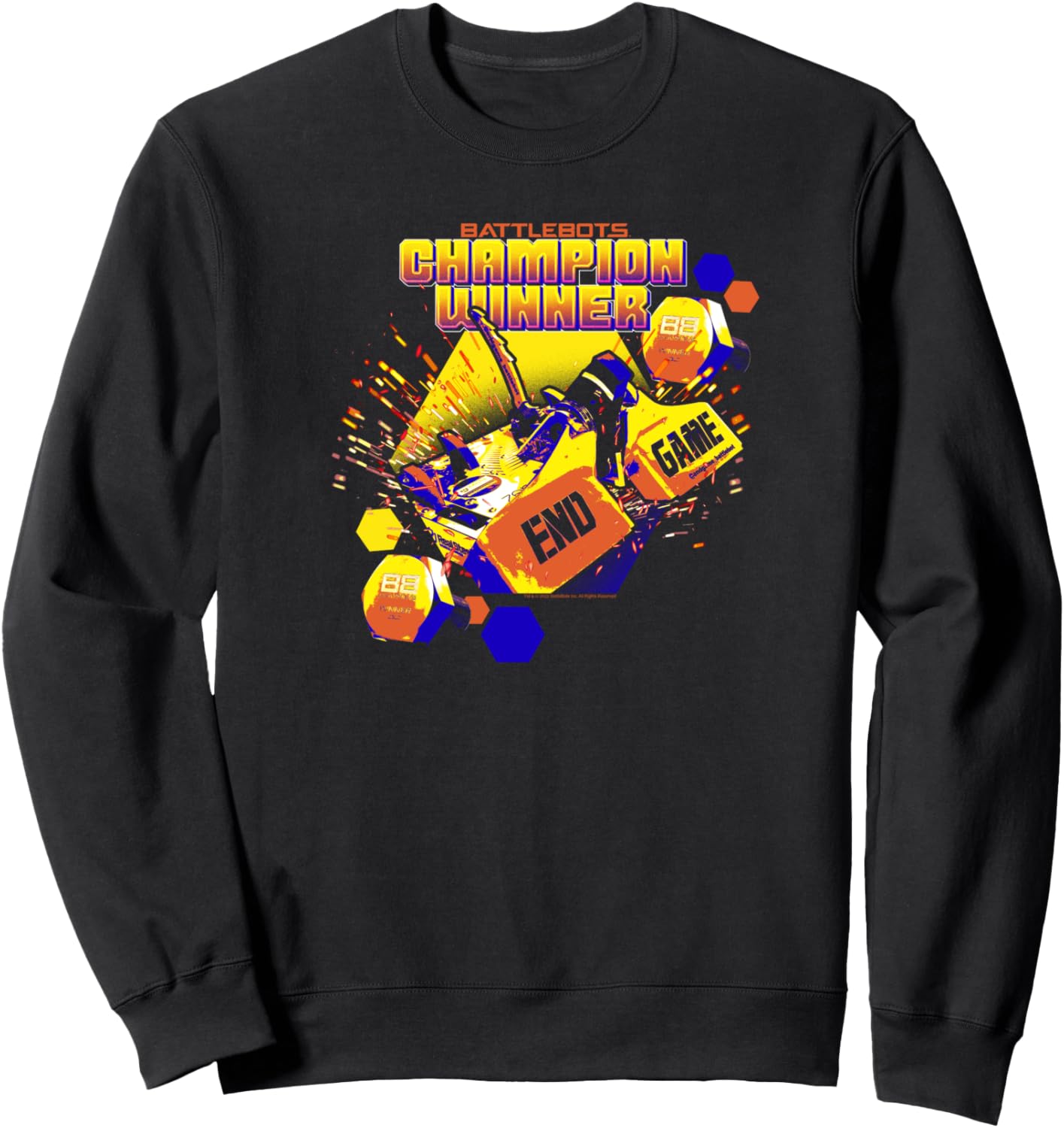 Толстовка BattleBots Champion Winner End Game, черная, Черный, Толстовка BattleBots Champion Winner End Game, черная
Толстовка BattleBots Champion Winner End Game, черная, Черный, Толстовка BattleBots Champion Winner End Game, черная