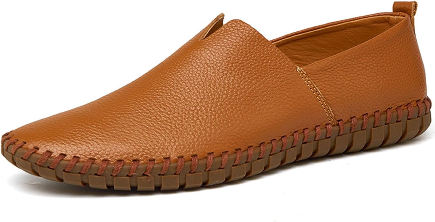 Мужские ретро мокасины из кожи с ручной строчкой, мягкой подошвой, модные, повседневные, удобные, мягкие, противоскользящие прогулочные туфли Vannida, коричневый
Мужские ретро мокасины из кожи с ручной строчкой, мягкой подошвой, модные, повседневные, удобные, мягкие, противоскользящие прогулочные туфли Vannida, коричневый