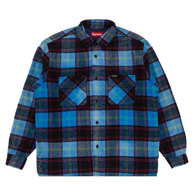 Рубашка Supreme Quilted Plaid Shirt 'Blue'
Рубашка Supreme Quilted Plaid Shirt 'Blue'