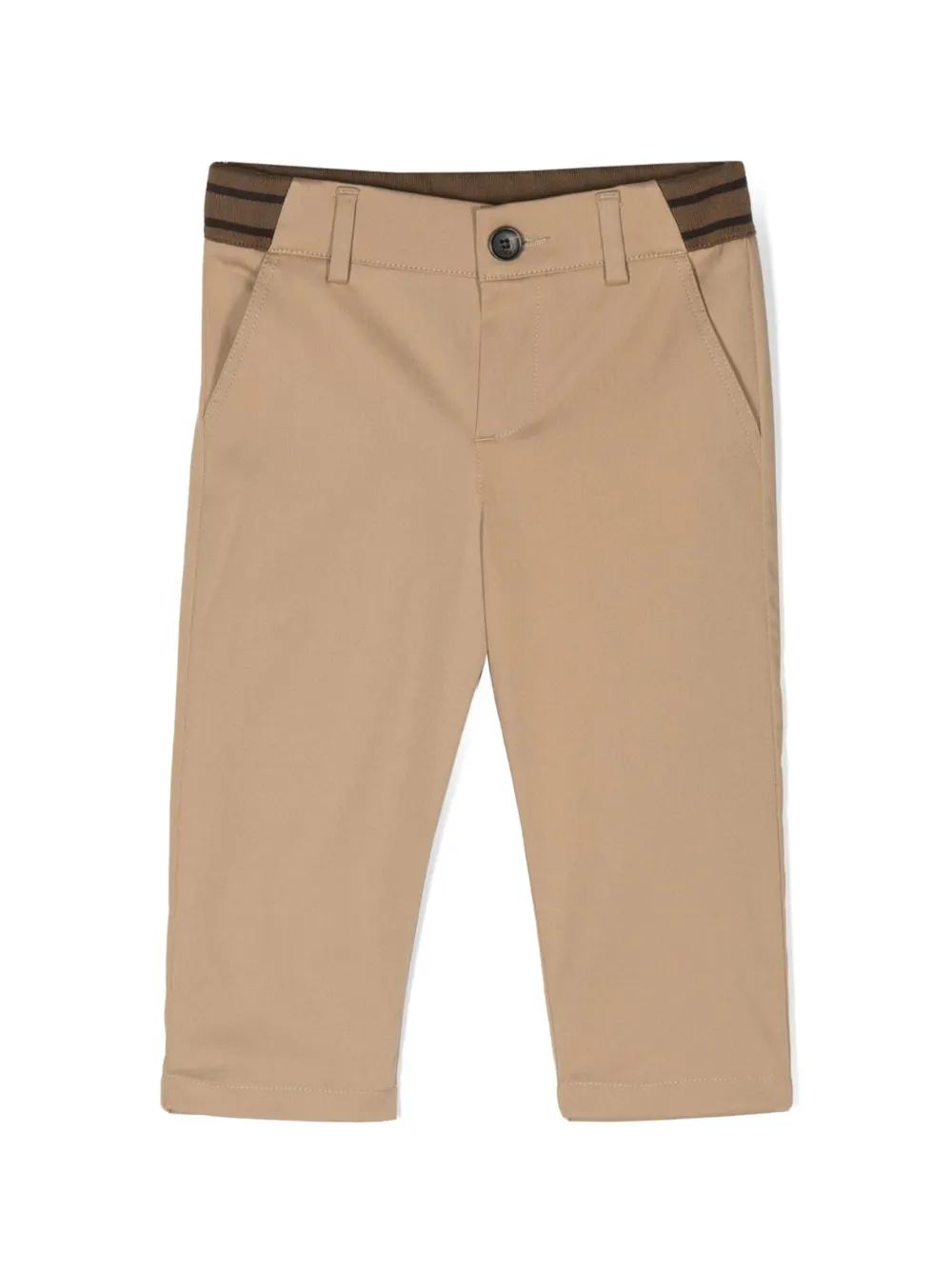 Брюки с логотипом FF FENDI KIDS, коричневый
Брюки с логотипом FF FENDI KIDS, коричневый