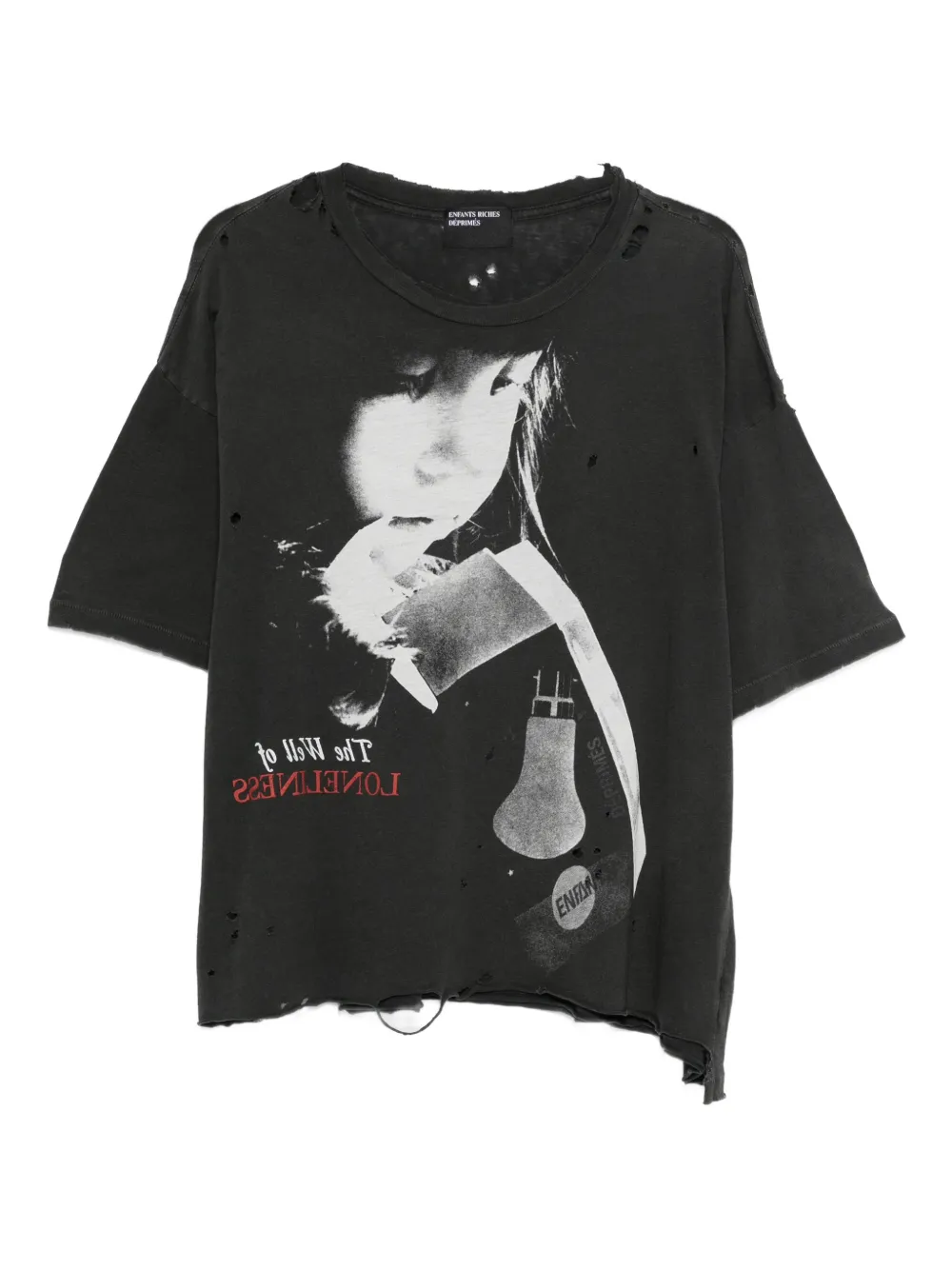 Футболка с эффектом потертости Enfants Riches Déprimés, серый
Футболка с эффектом потертости Enfants Riches Déprimés, серый