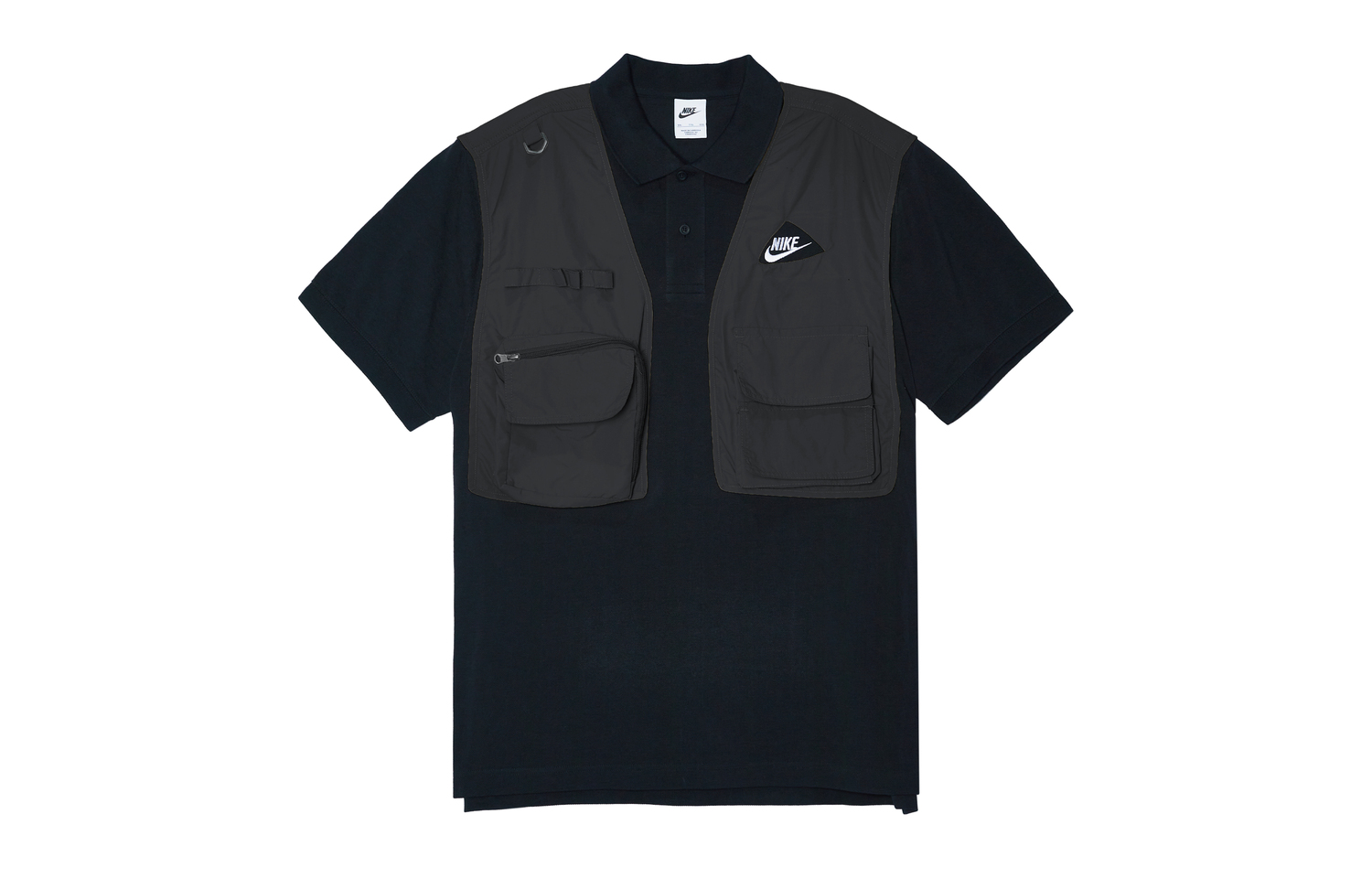 Футболка поло мужская черно-серая Nike
Футболка поло мужская черно-серая Nike