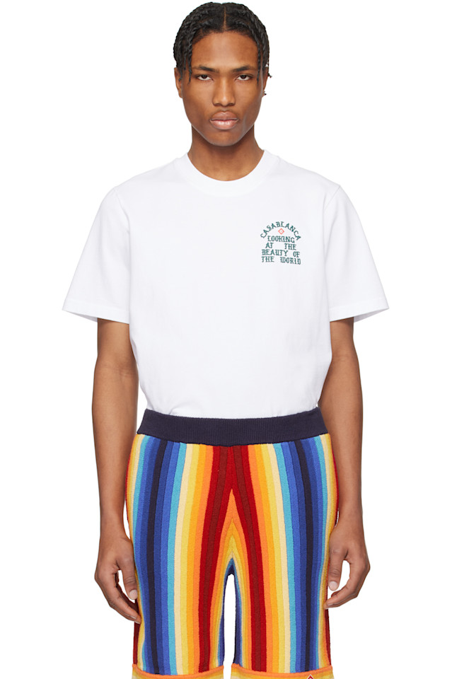 Футболка "Красота мира" Casablanca, белый
Футболка "Красота мира" Casablanca, белый