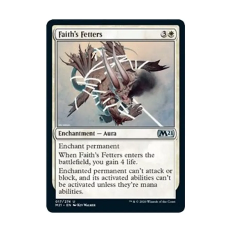 CCG Оковы веры (U), MTG - Core Set 2021
CCG Оковы веры (U), MTG - Core Set 2021