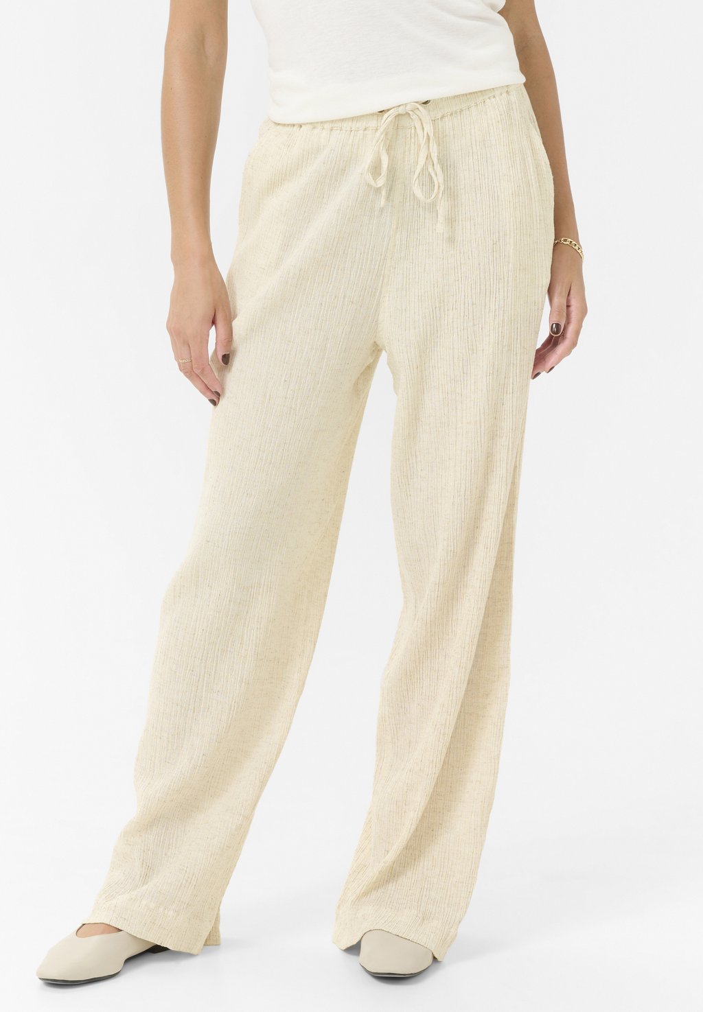Брюки KAGITTE Kaffe, кремовый
Брюки KAGITTE Kaffe, кремовый