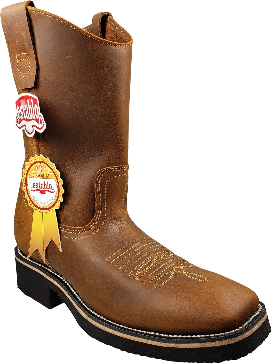 Мужские ботинки Establo из натуральной кожи Crazy, манго, Mango
Мужские ботинки Establo из натуральной кожи Crazy, манго, Mango