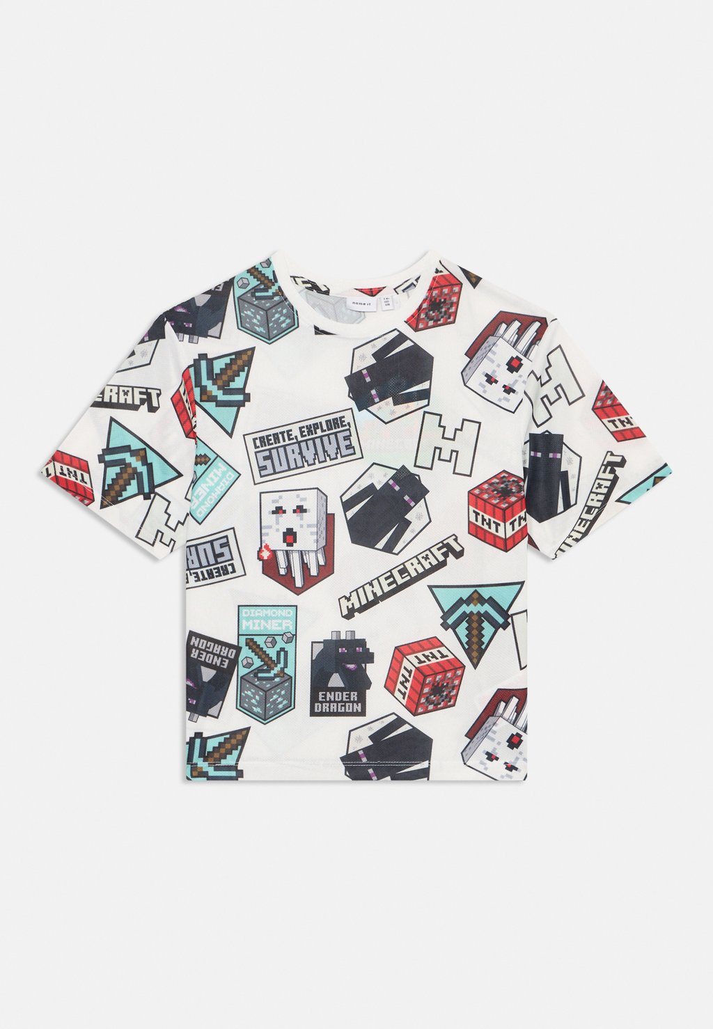Футболка с принтом NKMMAP MINECRAFT Name it, белый
Футболка с принтом NKMMAP MINECRAFT Name it, белый