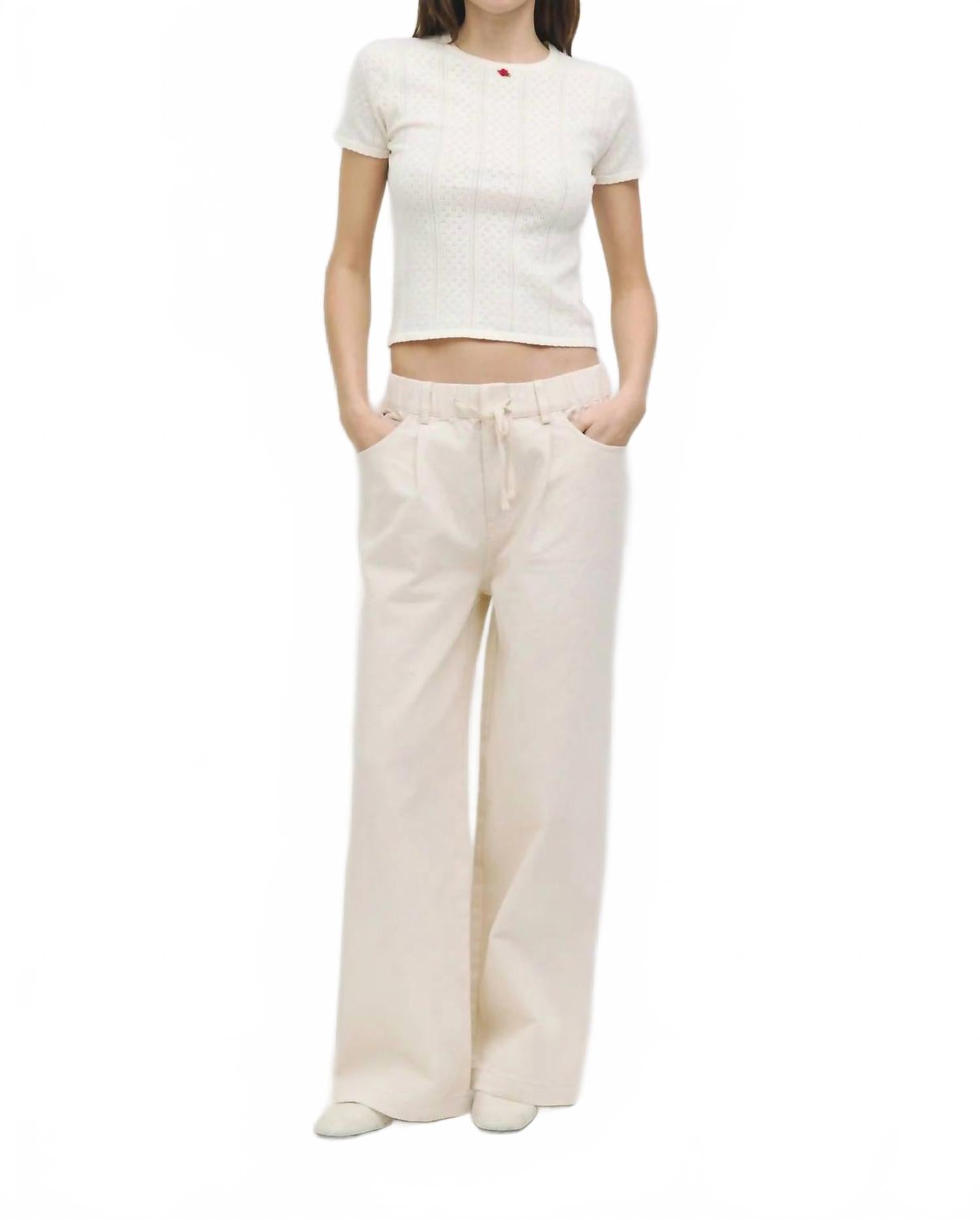 Широкие брюки Iris на косточке Mod Ref, Bone
Широкие брюки Iris на косточке Mod Ref, Bone