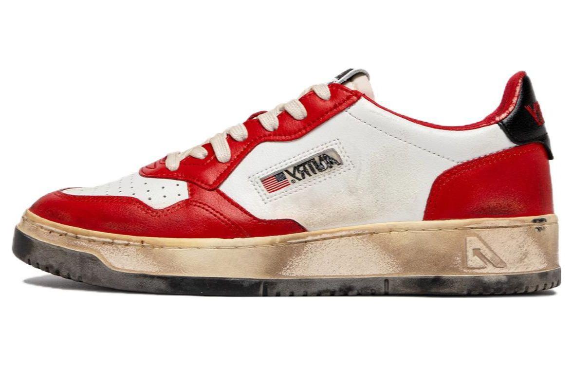 Медиалист Супер Винтаж Кожаные Кроссовки AUTRY, Красный Белый
Медиалист Супер Винтаж Кожаные Кроссовки AUTRY, Красный Белый