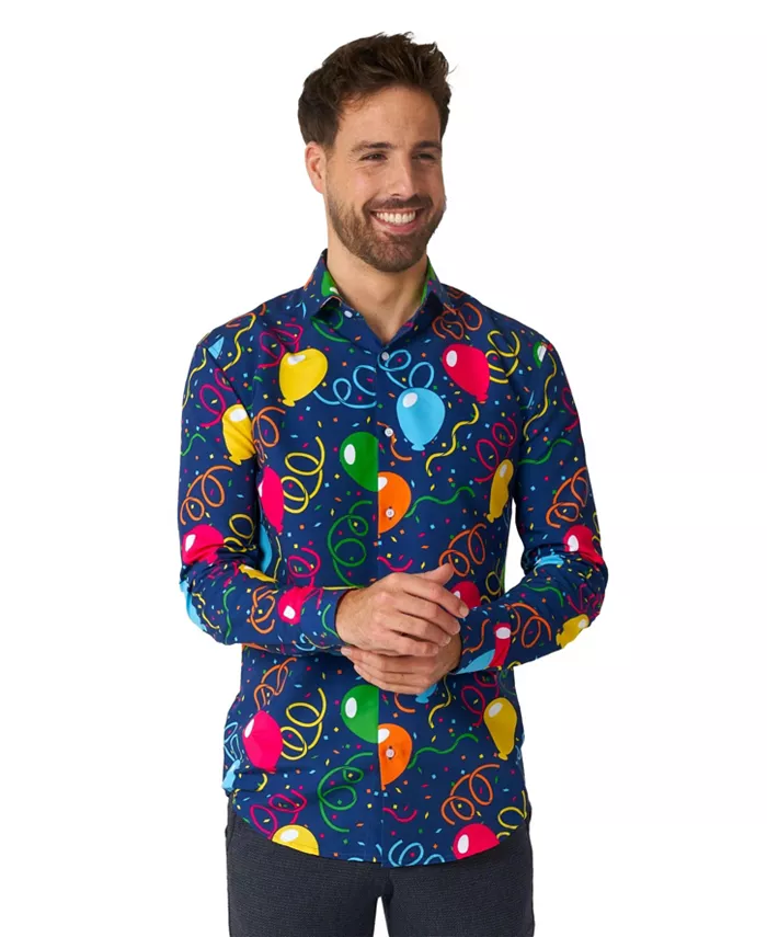 Мужская праздничная рубашка Suitmeister, синий
Мужская праздничная рубашка Suitmeister, синий