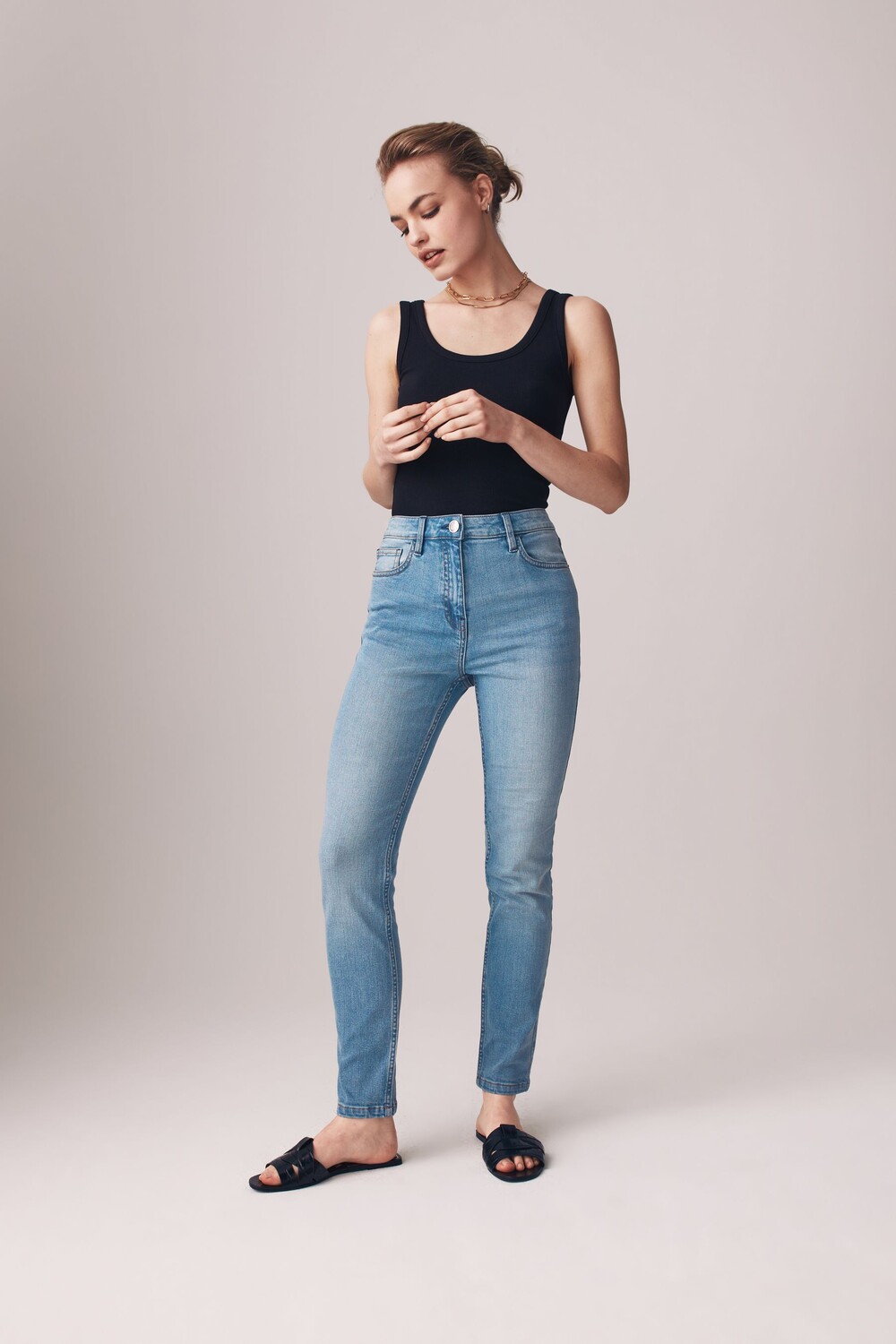 2 пары джинсов скинни из денима The Set, серый
2 пары джинсов скинни из денима The Set, серый