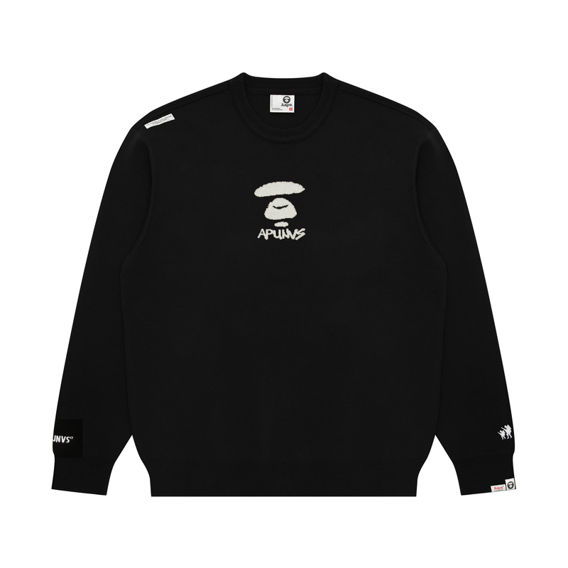 Джемпер с жаккардовым логотипом A Bathing APE Aape, черный
Джемпер с жаккардовым логотипом A Bathing APE Aape, черный