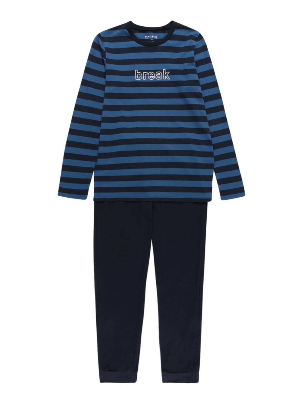 Пижамы Schiesser, синий/ночь-синий
Пижамы Schiesser, синий/ночь-синий