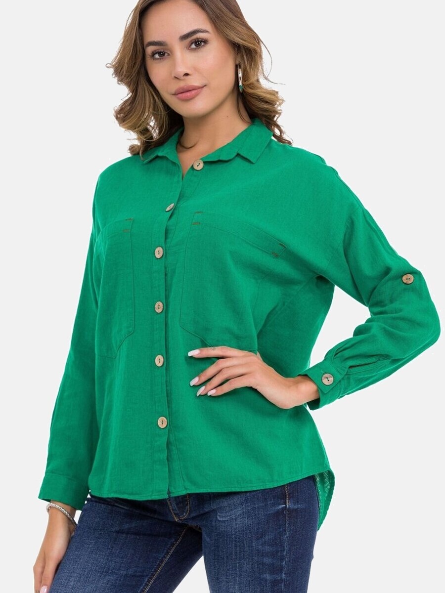 Рубашка CIPO & BAXX Blouse, цвет fir 
Рубашка CIPO & BAXX Blouse, цвет fir