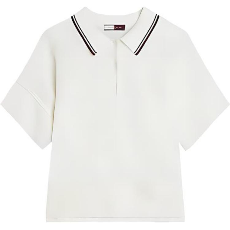 Tommy Hilfiger Белая поло для женщин
Tommy Hilfiger Белая поло для женщин