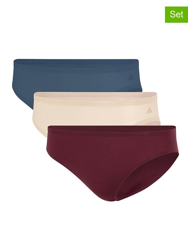 Adidas Комплект из 3 штук: трусы темно-красного/бежевого/синего цвета
Adidas Комплект из 3 штук: трусы темно-красного/бежевого/синего цвета