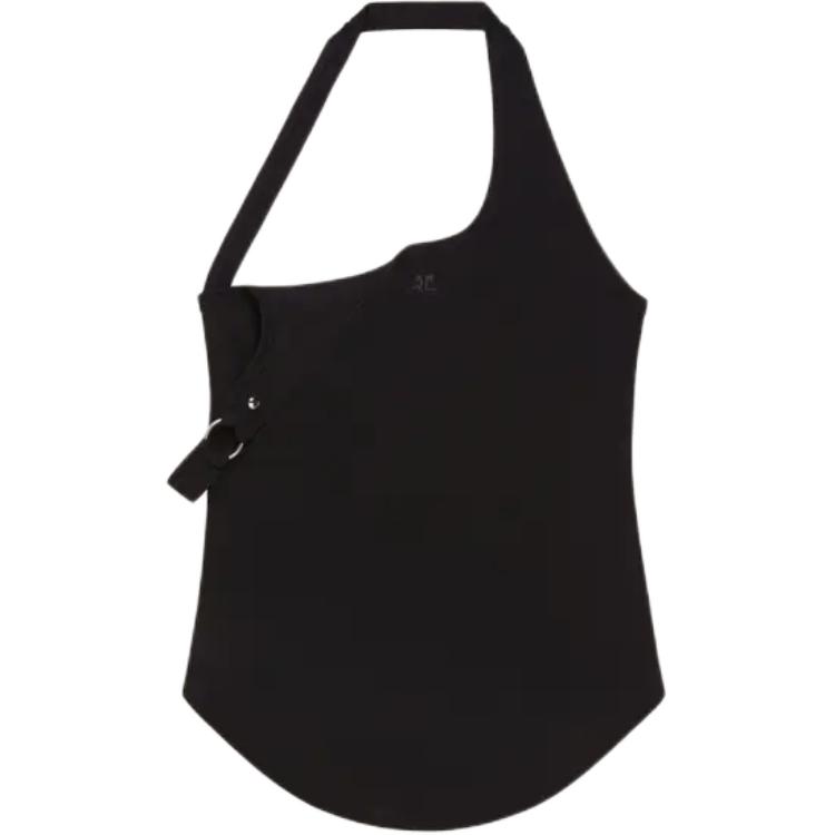 Courrèges асимметричный топ с пряжкой COURREGES, черный
Courrèges асимметричный топ с пряжкой COURREGES, черный