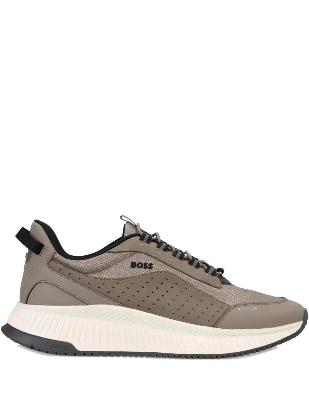 Кроссовки с перфорацией BOSS, нейтральный
Кроссовки с перфорацией BOSS, нейтральный