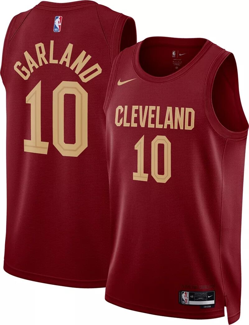 Мужская красная майка Nike Cleveland Cavaliers Darius Garland #10 Dri-FIT Swingman
Мужская красная майка Nike Cleveland Cavaliers Darius Garland #10 Dri-FIT Swingman