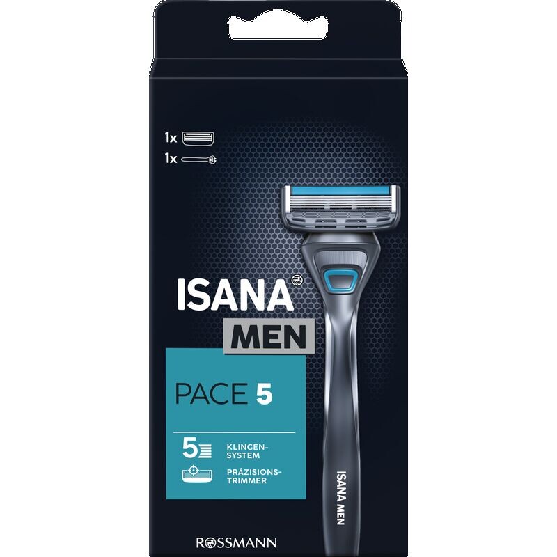 Бритвенный темп 5 ISANA, 1 шт. 
Бритвенный темп 5 ISANA, 1 шт.