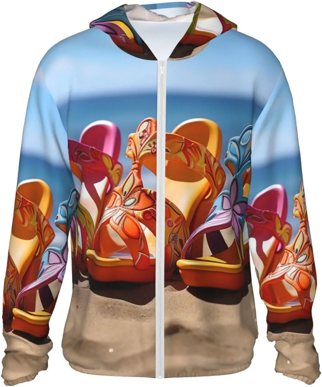 Куртка-толстовка с капюшоном на молнии, с длинным рукавом и карманом, UPF 50+ HJBNW
Куртка-толстовка с капюшоном на молнии, с длинным рукавом и карманом, UPF 50+ HJBNW