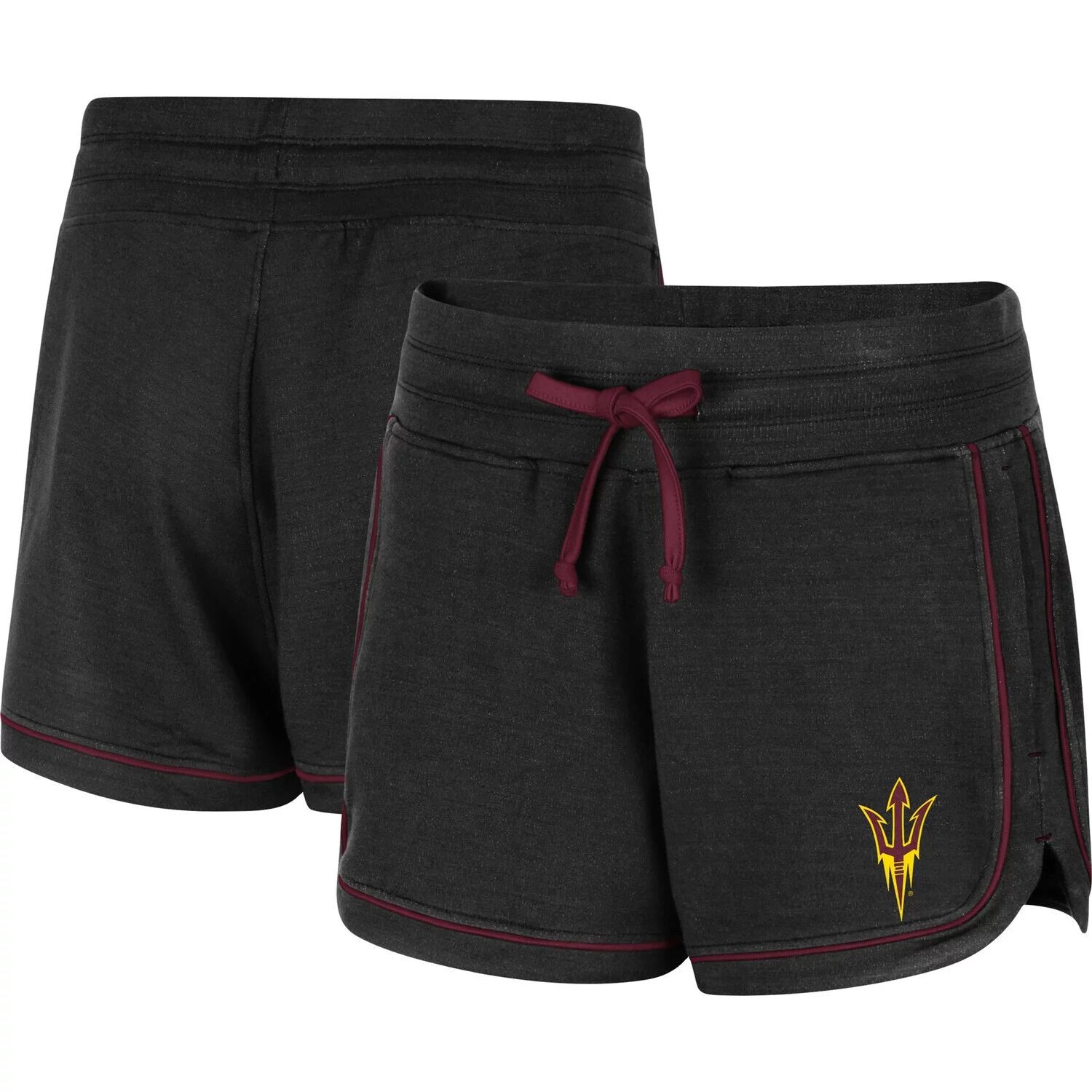 Женские шорты Colosseum с меланжевым отливом черного цвета Arizona State Sun Devils Lil Sebastian Colosseum
Женские шорты Colosseum с меланжевым отливом черного цвета Arizona State Sun Devils Lil Sebastian Colosseum