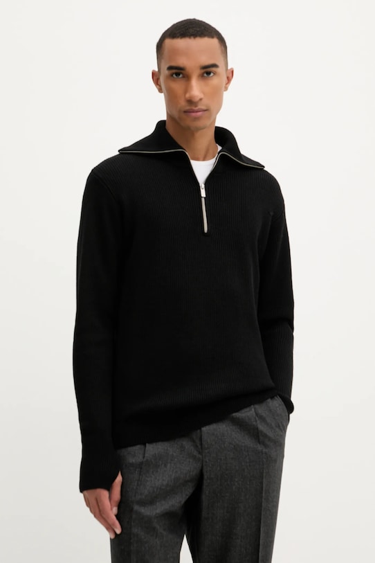 Трикотажный свитер из шерсти Batigia Barena Venezia, черный
Трикотажный свитер из шерсти Batigia Barena Venezia, черный