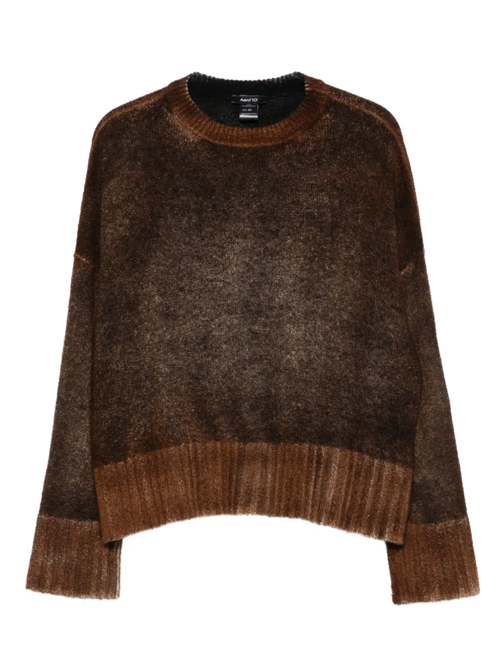 Джемпер с манжетами в рубчик Avant Toi, коричневый
Джемпер с манжетами в рубчик Avant Toi, коричневый