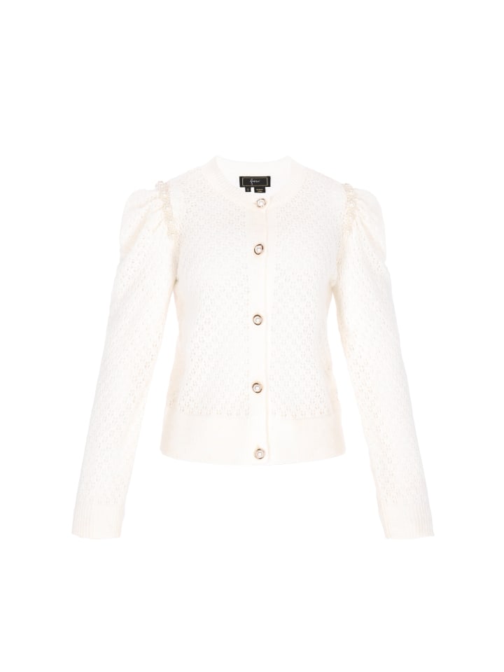 Faina Женский кардиган кремового цвета
Faina Женский кардиган кремового цвета