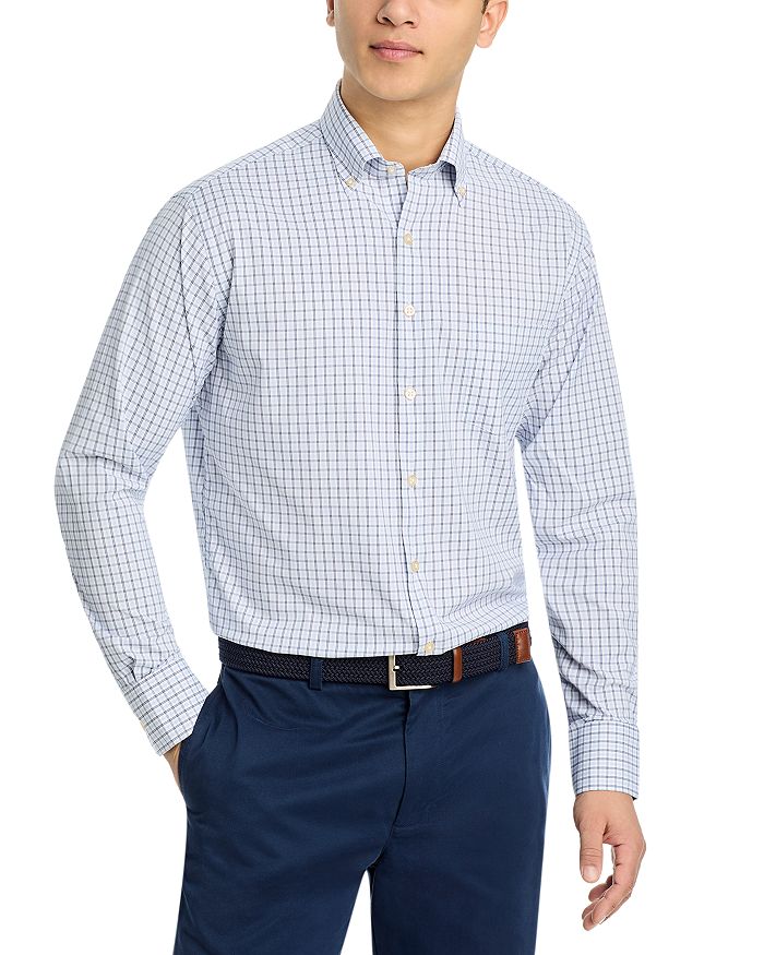 Рубашка Peter Milar Hamilton Regular Fit Performance на пуговицах Peter Millar, синий
Рубашка Peter Milar Hamilton Regular Fit Performance на пуговицах Peter Millar, синий