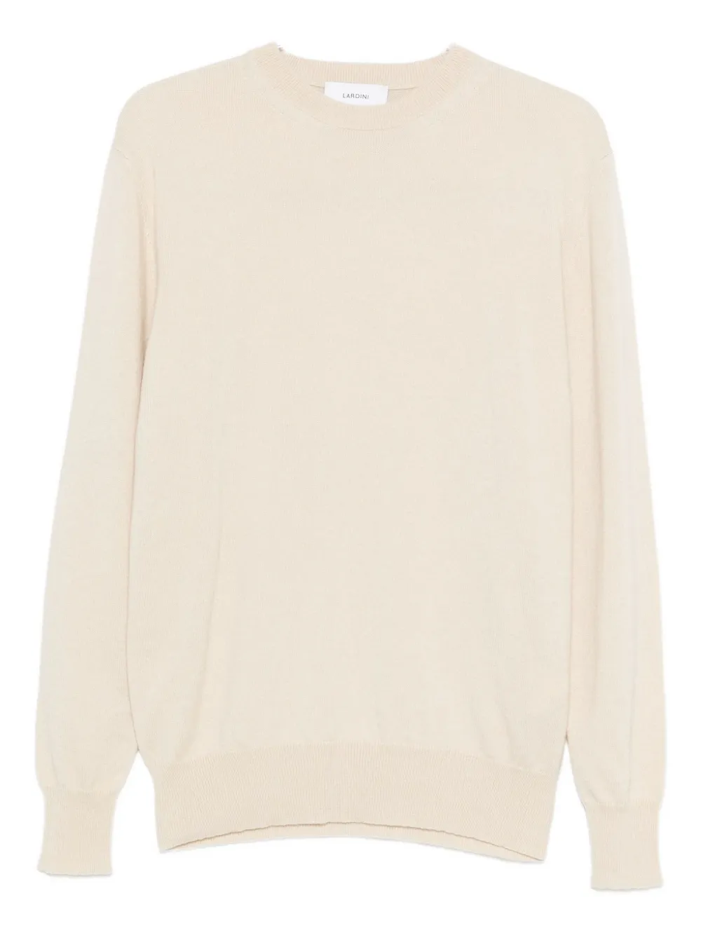 Вязаный свитер с круглым вырезом Lardini, нейтральный
Вязаный свитер с круглым вырезом Lardini, нейтральный