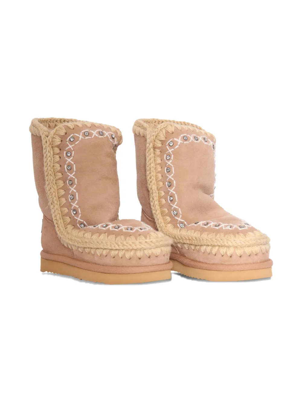 Сапоги Eskimo с отделкой стразами Mou Kids, бежевый
Сапоги Eskimo с отделкой стразами Mou Kids, бежевый