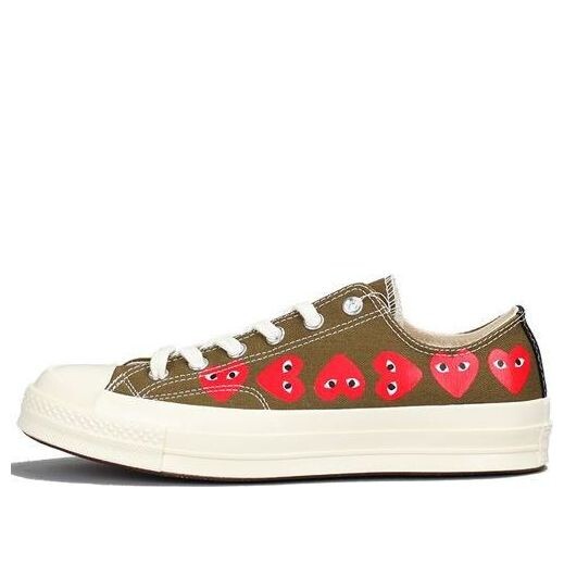 Кроссовки x comme des garcons play chuck 70 low multi heart 'khaki' Converse, белый
Кроссовки x comme des garcons play chuck 70 low multi heart 'khaki' Converse, белый