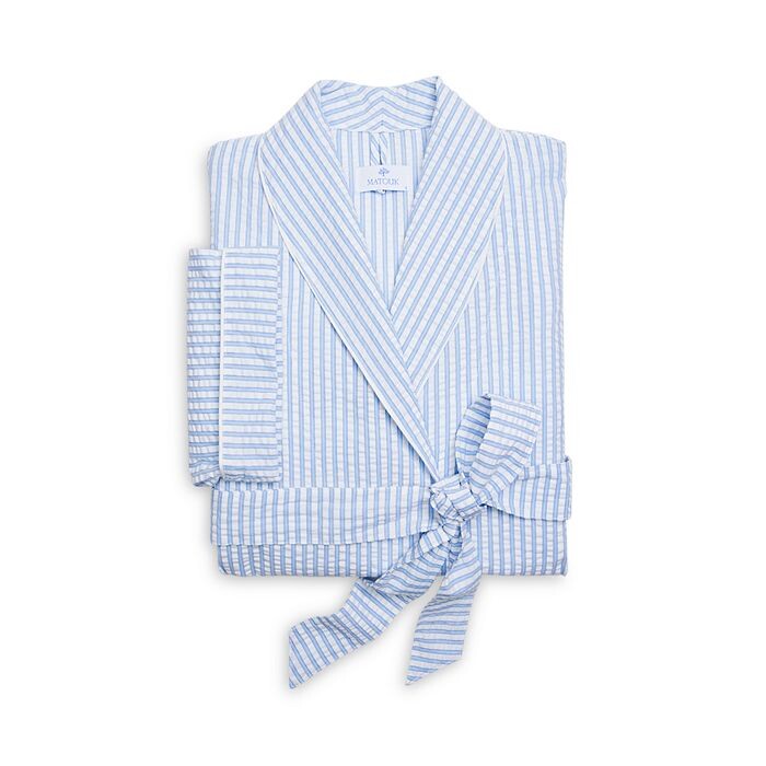 Халат Matouk Matteo, синий
Халат Matouk Matteo, синий