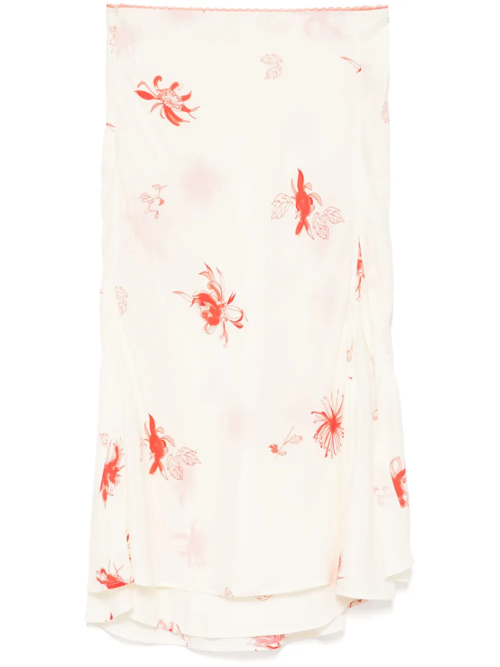 Юбка с цветочным принтом SAMUEL GUÌ YANG, нейтральный
Юбка с цветочным принтом SAMUEL GUÌ YANG, нейтральный