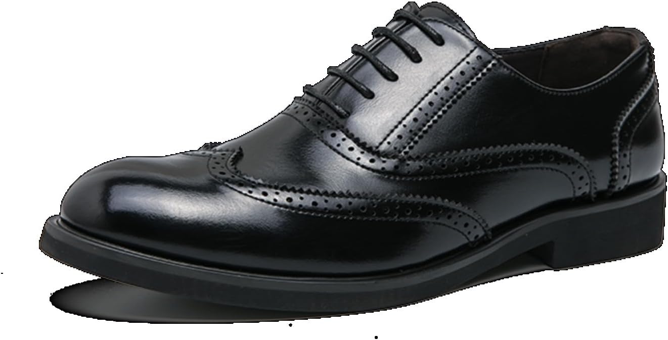 Мужские оксфорды с двухцветной искусственной кожей, шнуровкой, заостренным носком и крылышками, формальная деловая обувь Foapts, черный
Мужские оксфорды с двухцветной искусственной кожей, шнуровкой, заостренным носком и крылышками, формальная деловая обувь Foapts, черный