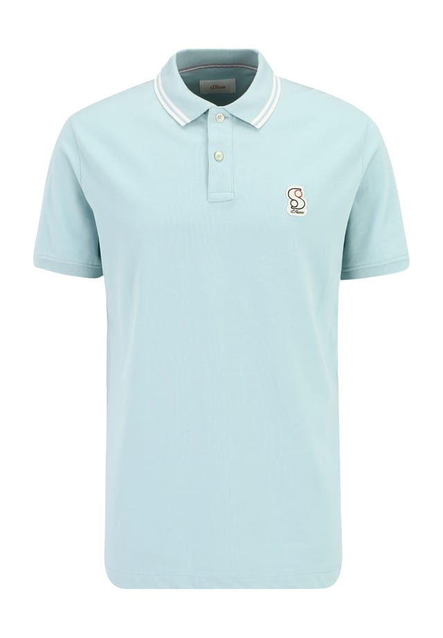 Рубашка поло с коротким рукавом однотонная S.Oliver, зеленый
Рубашка поло с коротким рукавом однотонная S.Oliver, зеленый