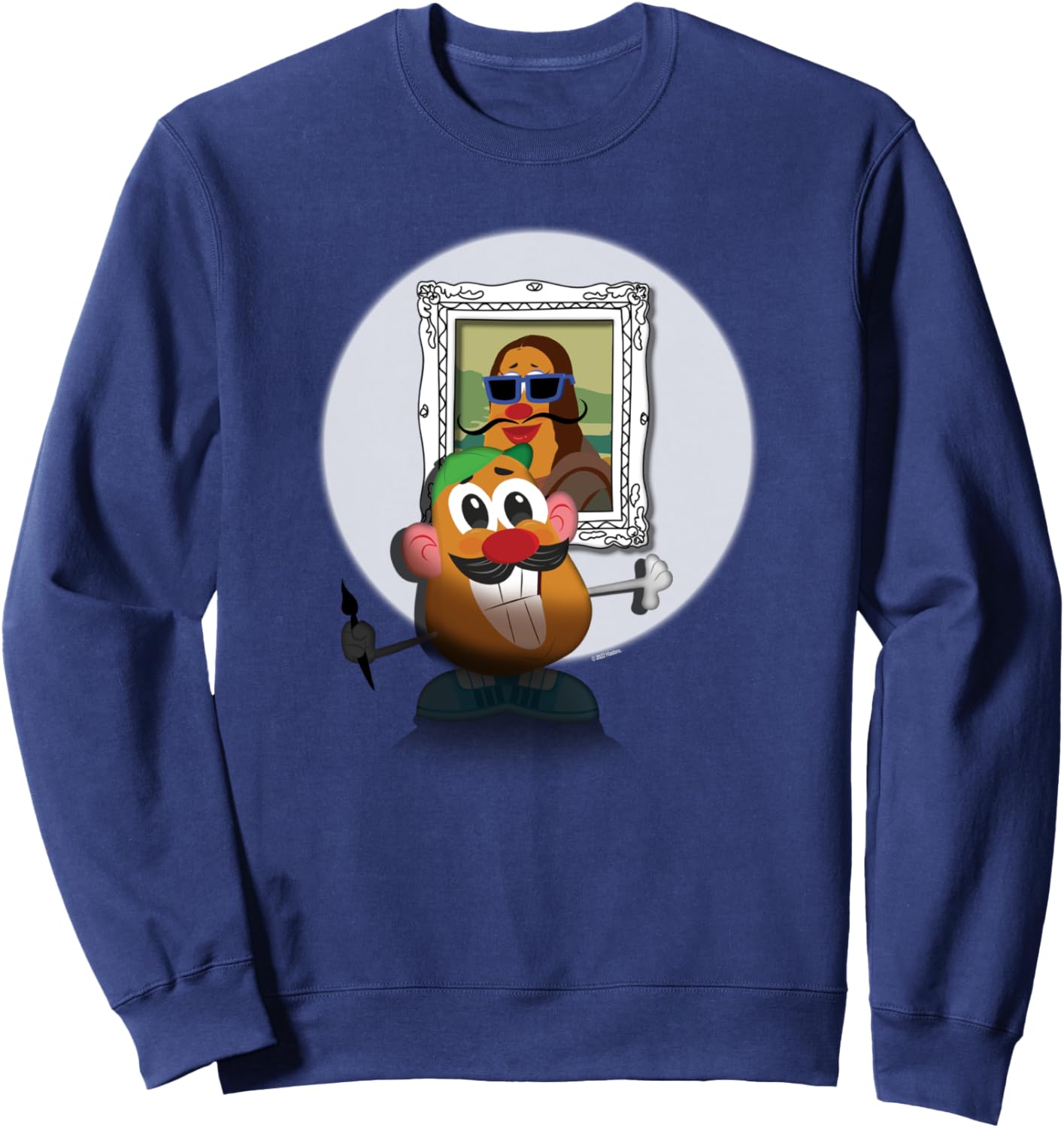 Художественная толстовка «Мистер Картофельная Голова: Картофельная Картошка, Мона Лиза, в центре внимания», винтажная, синяя Mr. Potato Head
Художественная толстовка «Мистер Картофельная Голова: Картофельная Картошка, Мона Лиза, в центре внимания», винтажная, синяя Mr. Potato Head