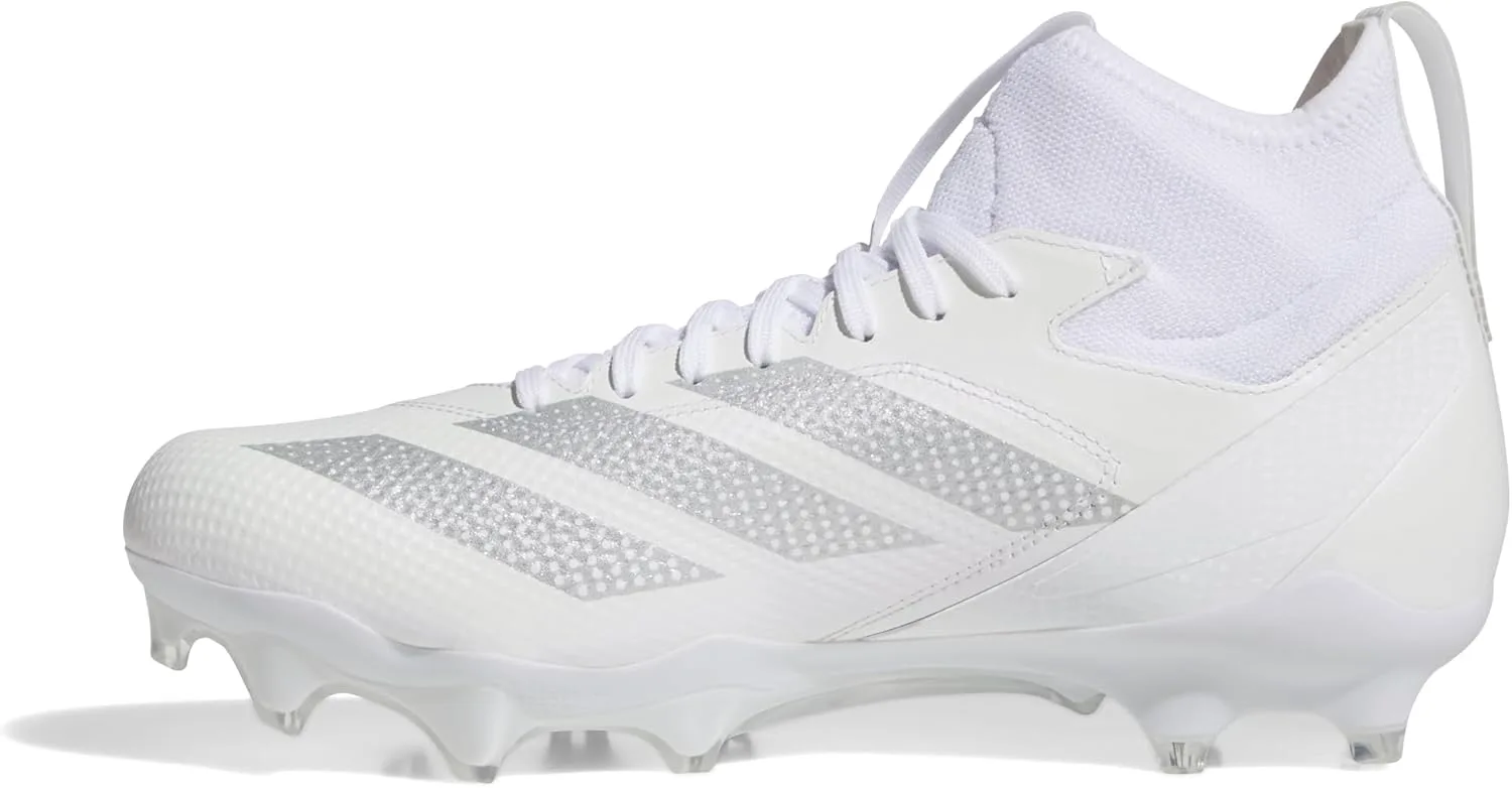 Футбольные бутсы Adidas Adizero Impact для взрослых, унисекс, белый/металлик
Футбольные бутсы Adidas Adizero Impact для взрослых, унисекс, белый/металлик