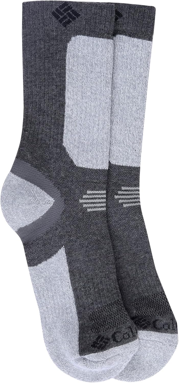 Columbia мужские премиальные походные носки 1 пара, Charcoal2
Columbia мужские премиальные походные носки 1 пара, Charcoal2