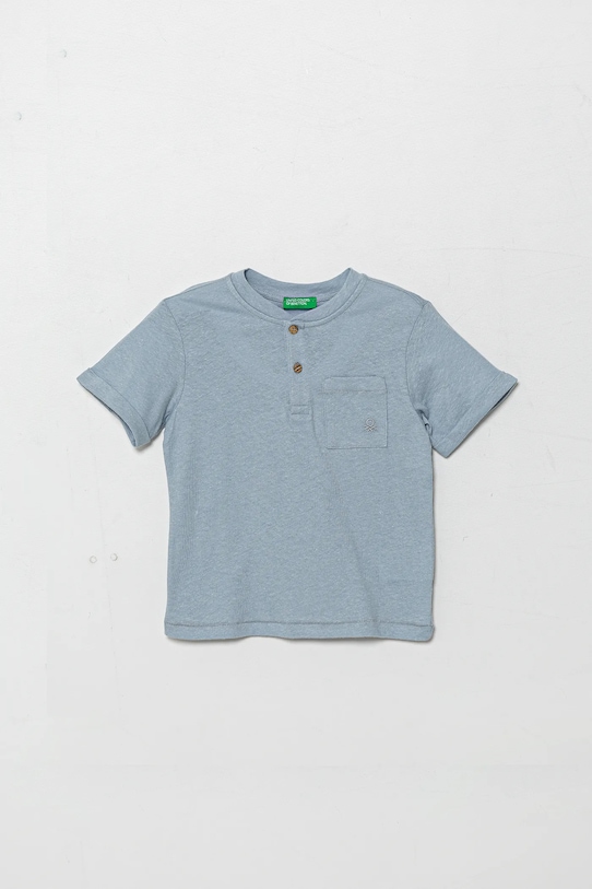 Футболка с добавлением льна детская United Colors Of Benetton, синий
Футболка с добавлением льна детская United Colors Of Benetton, синий