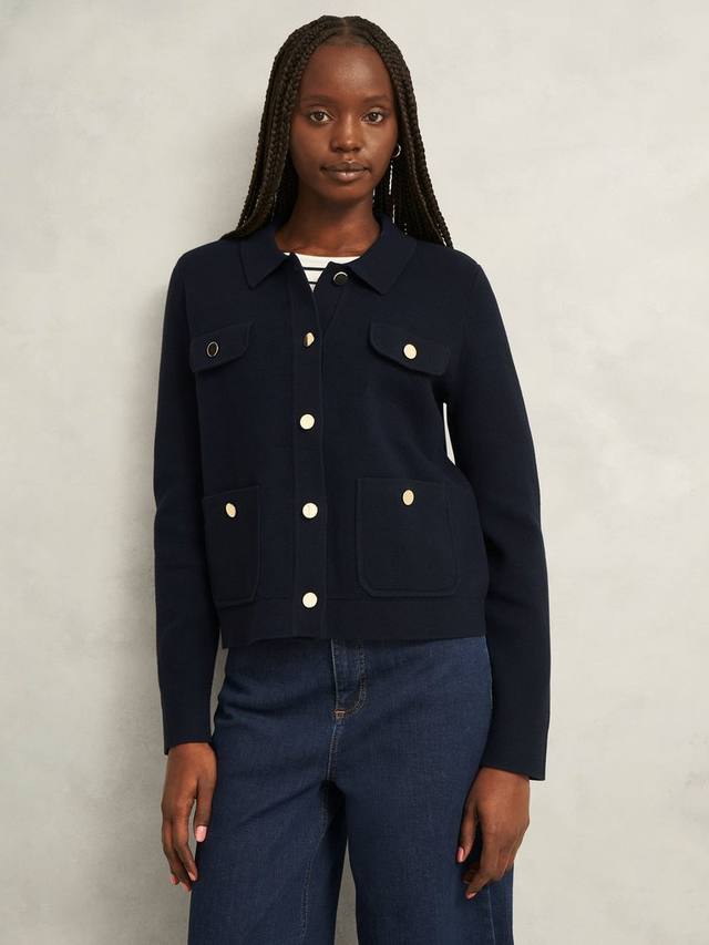 Вязаная куртка Christa Hobbs, Navy
Вязаная куртка Christa Hobbs, Navy