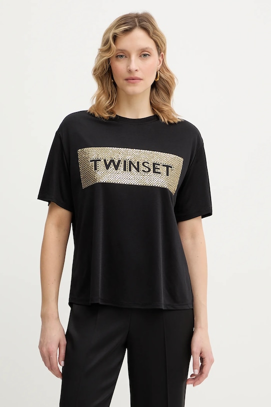 Футболка Twinset, черный
Футболка Twinset, черный