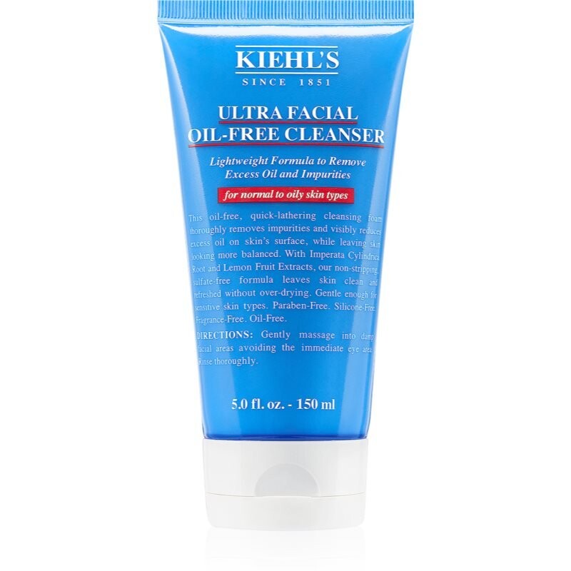 Kiehl's Ultra Facial Oil-Free Cleanser освежающая очищающая пенка для нормальной и комбинированной кожи 150 мл
Kiehl's Ultra Facial Oil-Free Cleanser освежающая очищающая пенка для нормальной и комбинированной кожи 150 мл