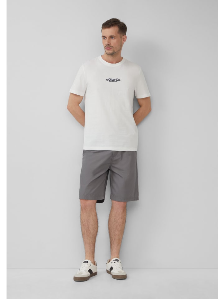 Тканевые шорты s.Oliver, серый
Тканевые шорты s.Oliver, серый