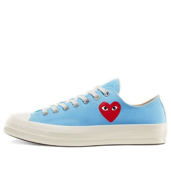 Кроссовки x comme des garcons play chuck 70 low 'bright blue' Converse, синий
Кроссовки x comme des garcons play chuck 70 low 'bright blue' Converse, синий