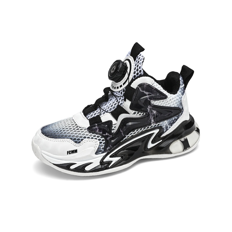Дышащие баскетбольные кроссовки для детей FCMM, черный
Дышащие баскетбольные кроссовки для детей FCMM, черный