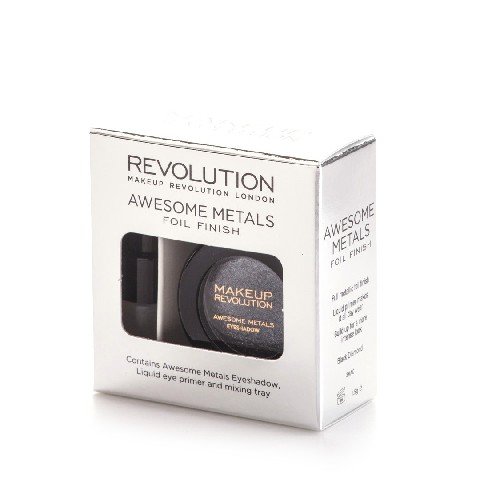 Makeup Revolution, Awesome Metals Foil Finish, Black Diamond Metallic Eyeshadow, 6 г
Makeup Revolution, Awesome Metals Foil Finish, Black Diamond Metallic Eyeshadow, 6 г